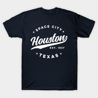 Vintage Houston Texas Space City USA T-Shirt